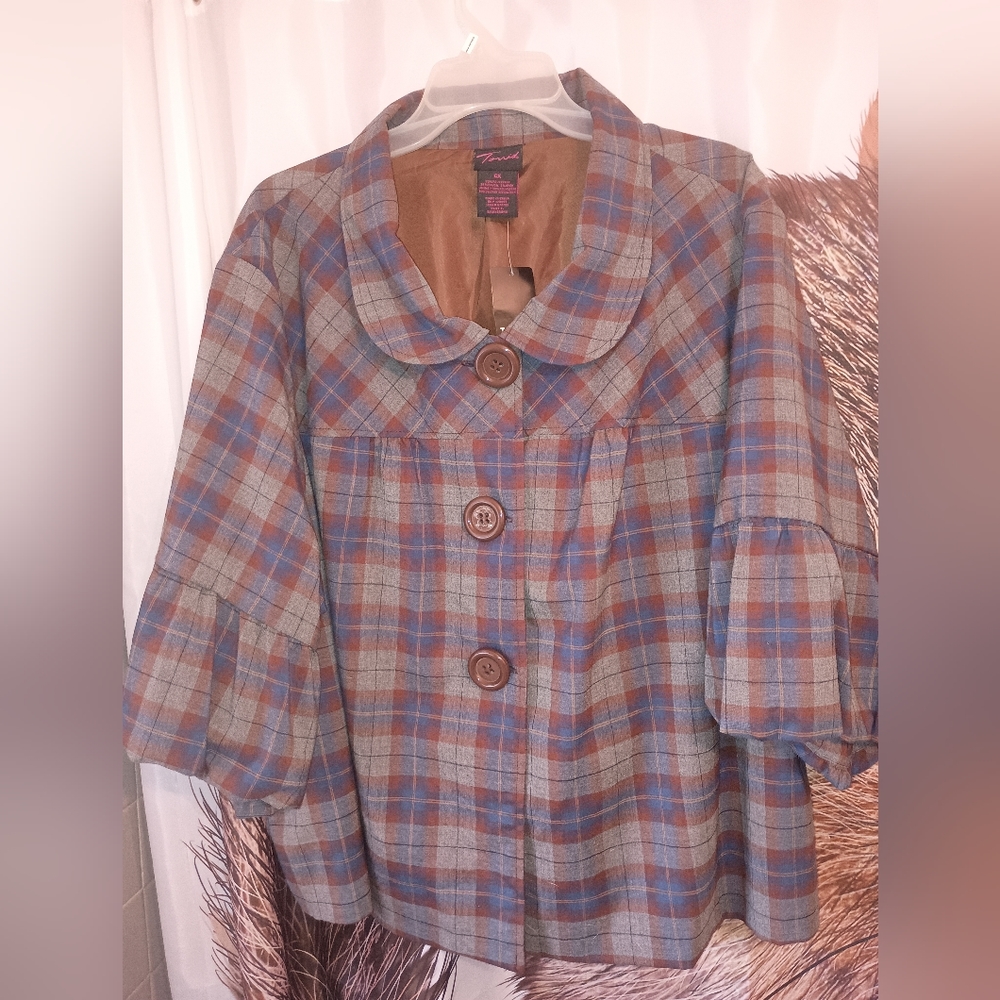 Torrid Tartan Jacket 4x